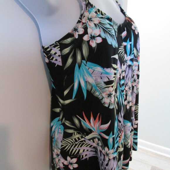 Swim Solutions Women's Bring Me Flowers Tankini NWT Sz 10 - Picture 6 of 10